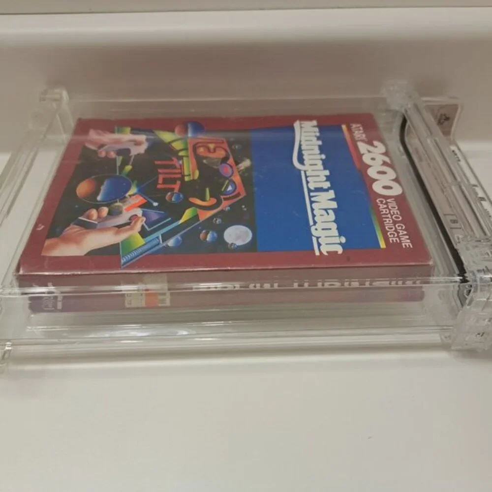 New Midnight Magic Atari 2600 Sealed Video Game Wata Graded 4.5 Seal! 1986